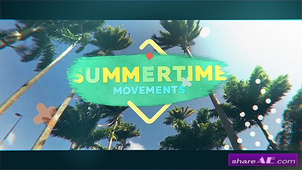 Videohive Summertime Movements - Bright Opener