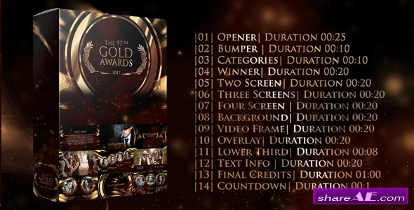 Videohive Gold Awards
