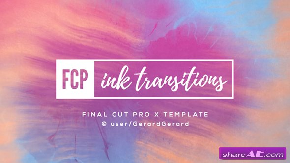 Videohive Ink Transitions - FCPX