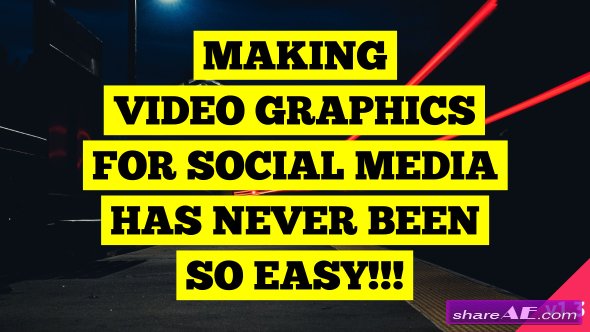 Videohive Social Media Video Graphics