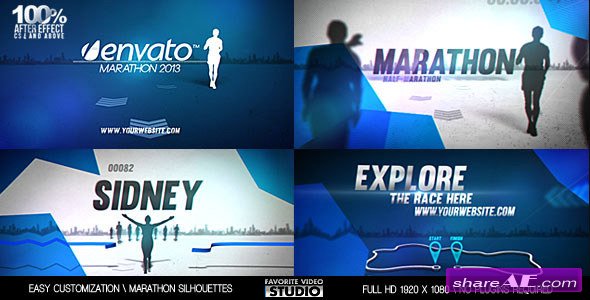 Videohive Your Marathon Broadcast Design