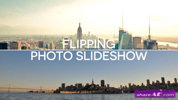 Videohive Flipping Photo Slideshow