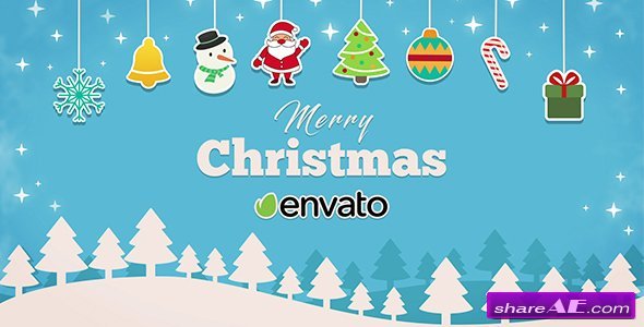 Videohive Short Christmas Intro