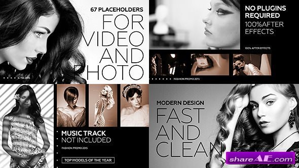 Videohive Black Fashion Promo