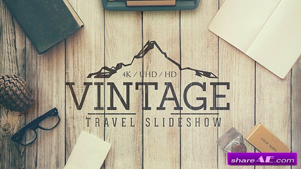 Videohive Vintage Travel Slideshow