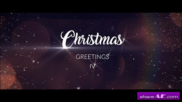 Videohive Christmas Greetings IV