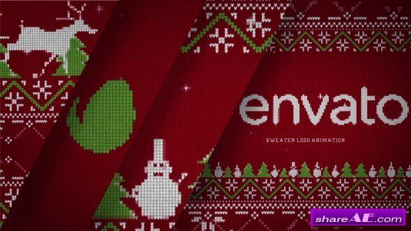 Videohive Christmas Sweater Logo