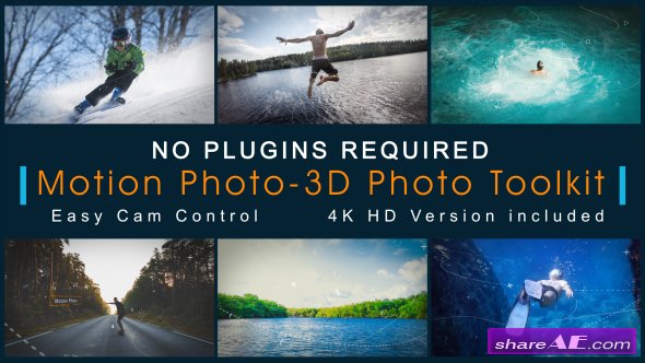 Videohive Motion Photo-3D Photo Toolkit