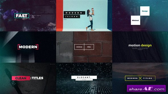 Videohive Quick Titles