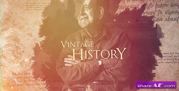 Videohive Vintage History
