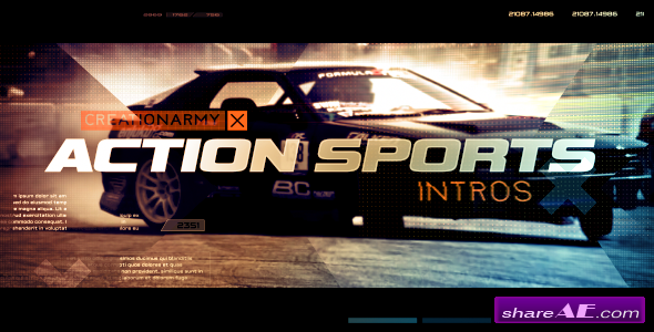 Videohive Action Sports Intro
