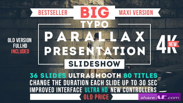 Big Typo Parallax Presentation - Videohive