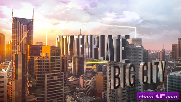 Videohive Titles of City