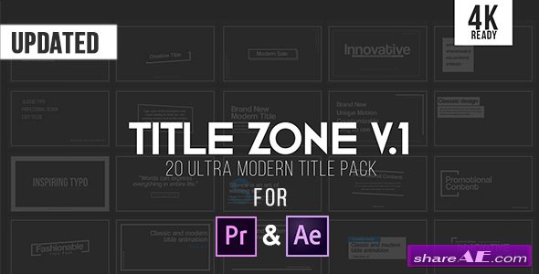 Videohive Title Zone V.1