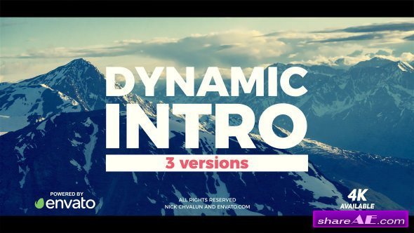 Videohive Dynamic Brush Intro