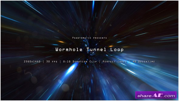 Videohive Wormhole Space 3 - Motion Graphic