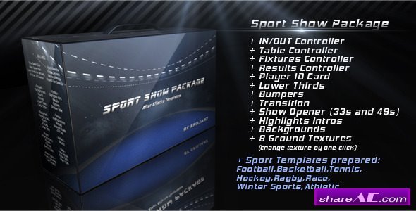Videohive Sport Show Package