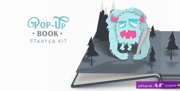 Pop-Up Book Starter Kit v3.2 - After Effects Project (Videohive)