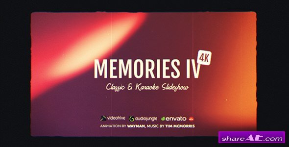 Videohive Memories IV - Classic & Karaoke Slideshow