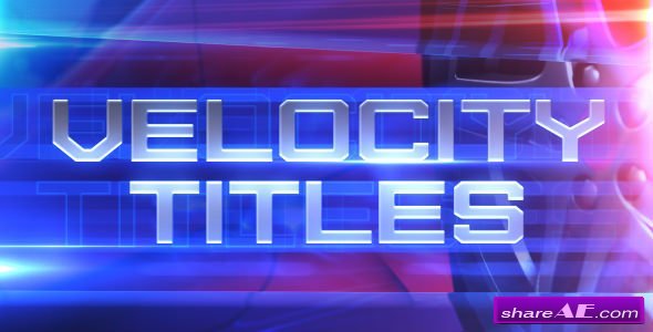 Videohive Velocity Titles