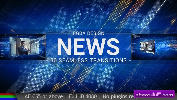 Videohive News Transitions