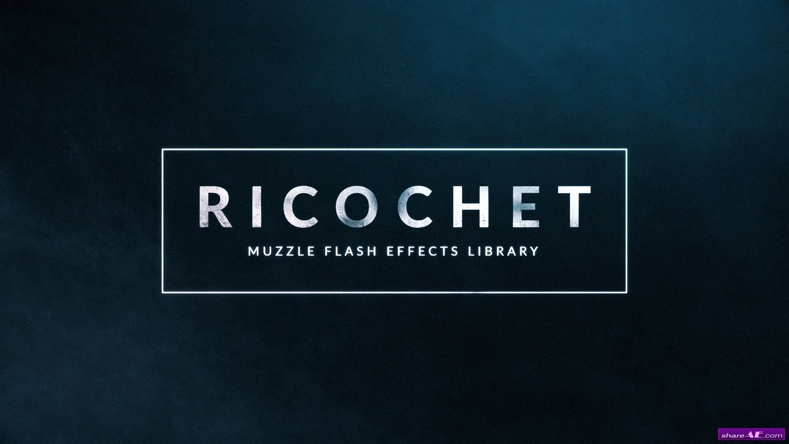 Ricochet - 450+ Muzzle Flash & Gun Smoke Effects - After Effects Template (RocketStock)