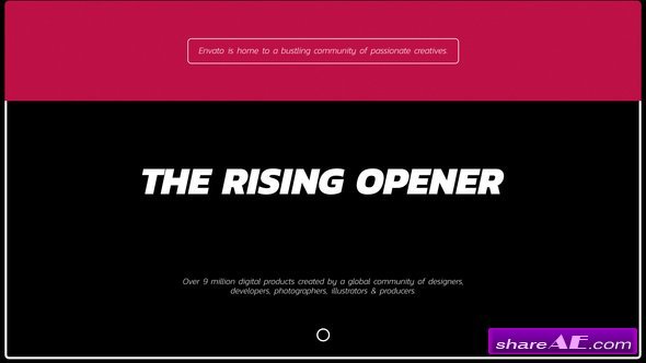 Videohive Rising Opener