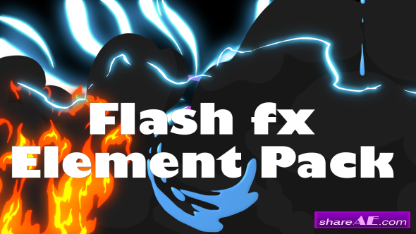 Videohive Flash Fx Element Pack - Motion Graphics