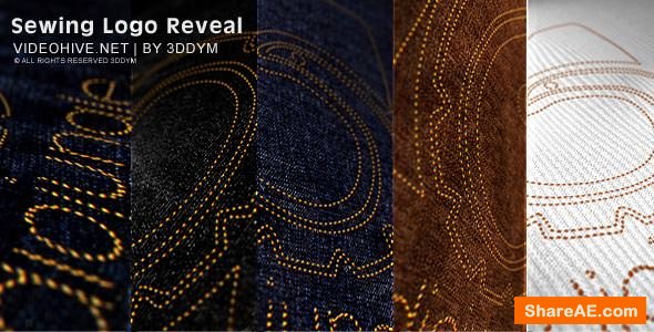 Videohive Sewing Logo Reveal