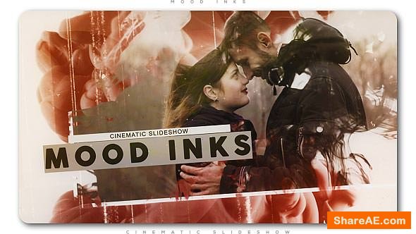 Videohive Mood Inks Cinematic Slideshow