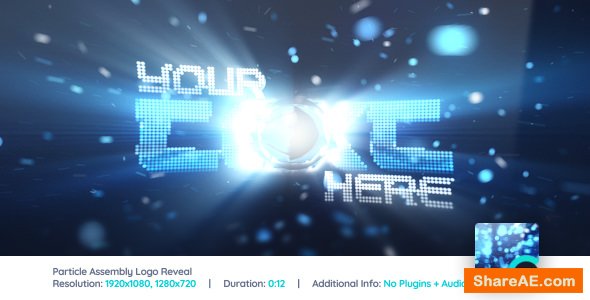 Videohive Particle Assembly Logo Reveal