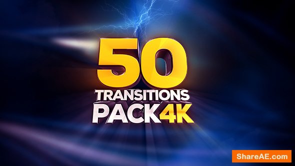 Videohive Transitions Pack - 4K - Motion Graphics