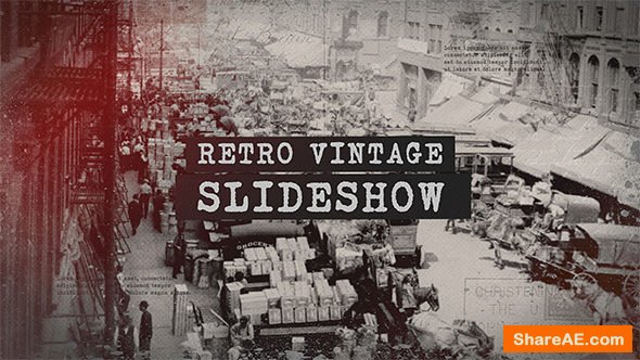 Videohive Retro Vintage Slideshow