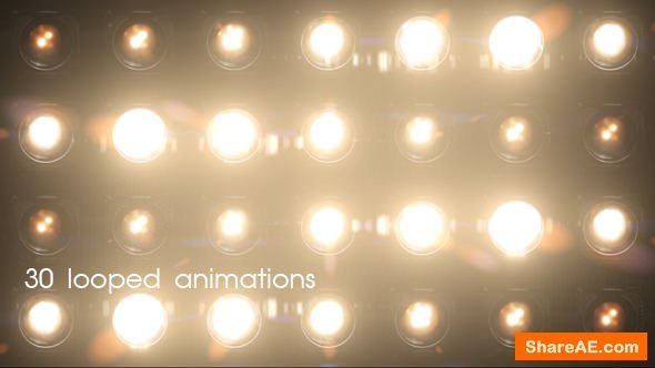 Videohive Lights Flashing - Motion Graphics