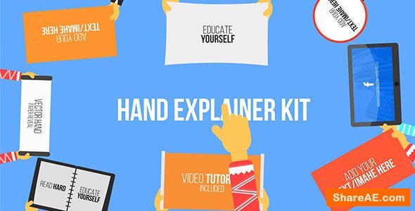 Videohive Hand Explainer Kit