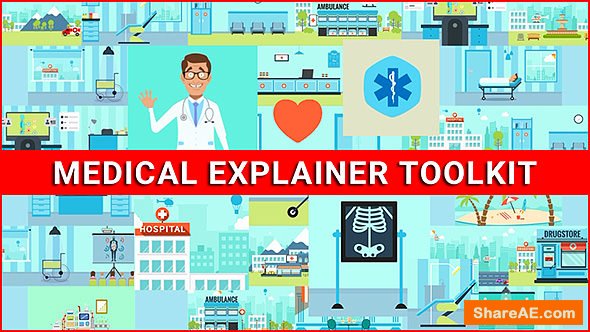 Videohive Medical Explainer Toolkit - Healthcare Pack