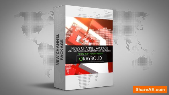 Videohive Square News Package