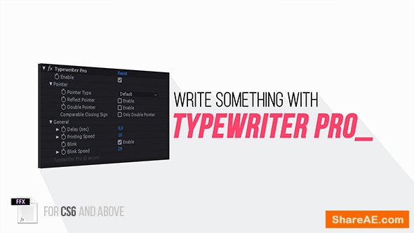 Videohive Typewriter Pro