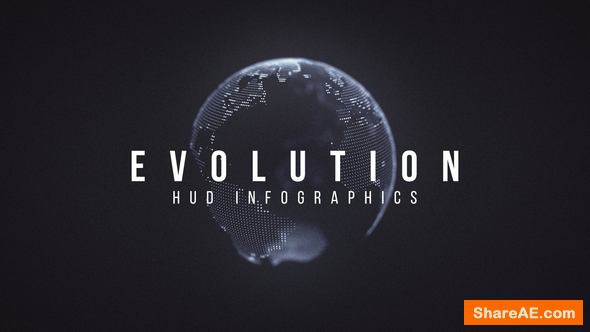Videohive Evolution HUD Infographic