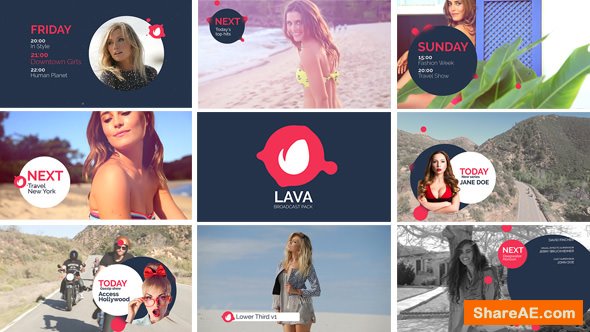Videohive Lava Broadcast Package