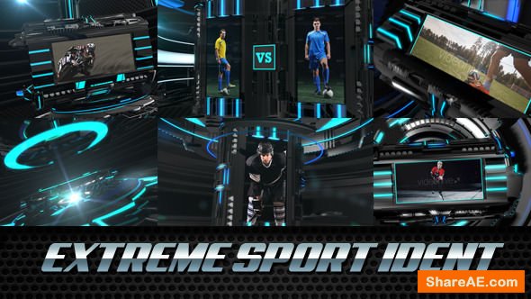 Videohive Extreme Sport Ident - Broadcast Package