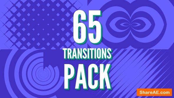 Videohive 65 Transitions Pack