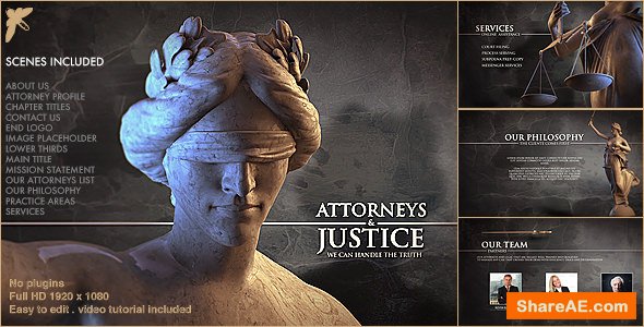 Videohive Law Firm Pack