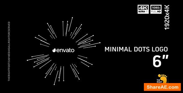 Videohive Minimal Dots Logo