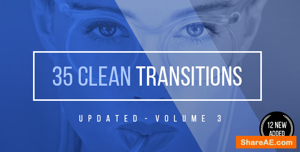 Videohive Clean Corporate Transitions v3