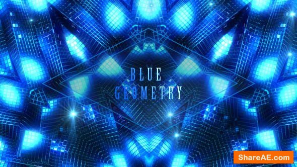 Videohive Blue Geometry - Motion Graphic