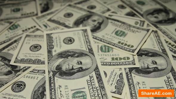 Videohive A Lot of Money - Stock Footage