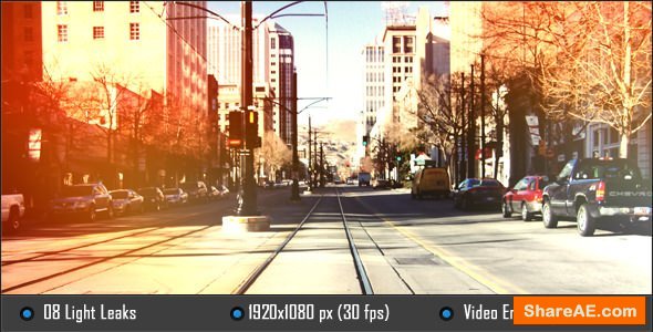 Videohive Light Leaks 5149045 - Motion Graphic