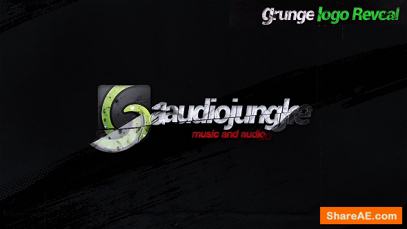Videohive Grunge Logo Reveal