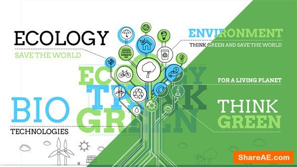 Videohive Ecology Infographics